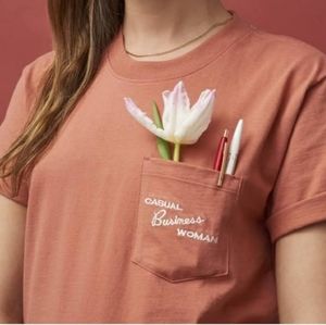 The Wing | Clay "Casual Business Woman" Tee